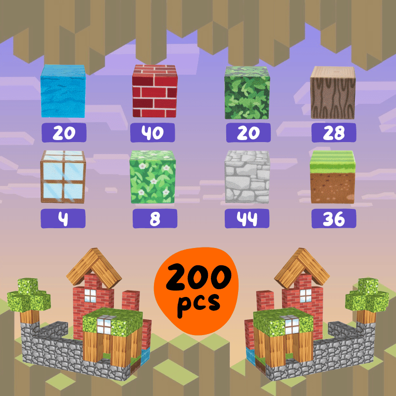 Magnetic Building Blocks Set