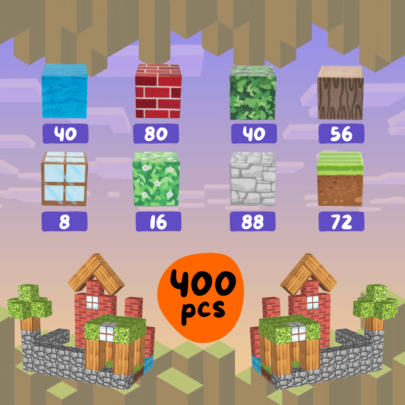 Magnetic Building Blocks Set