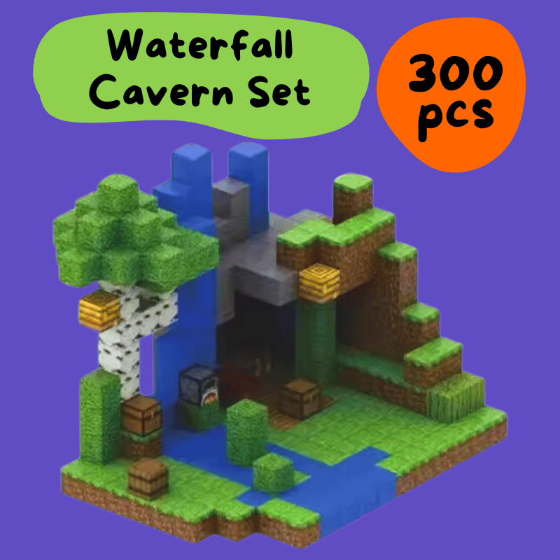 Waterfall Cavern Set - 300pcs