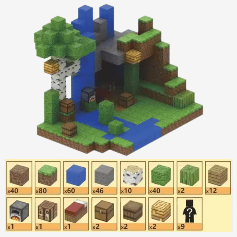 Waterfall Cavern Set - 300pcs