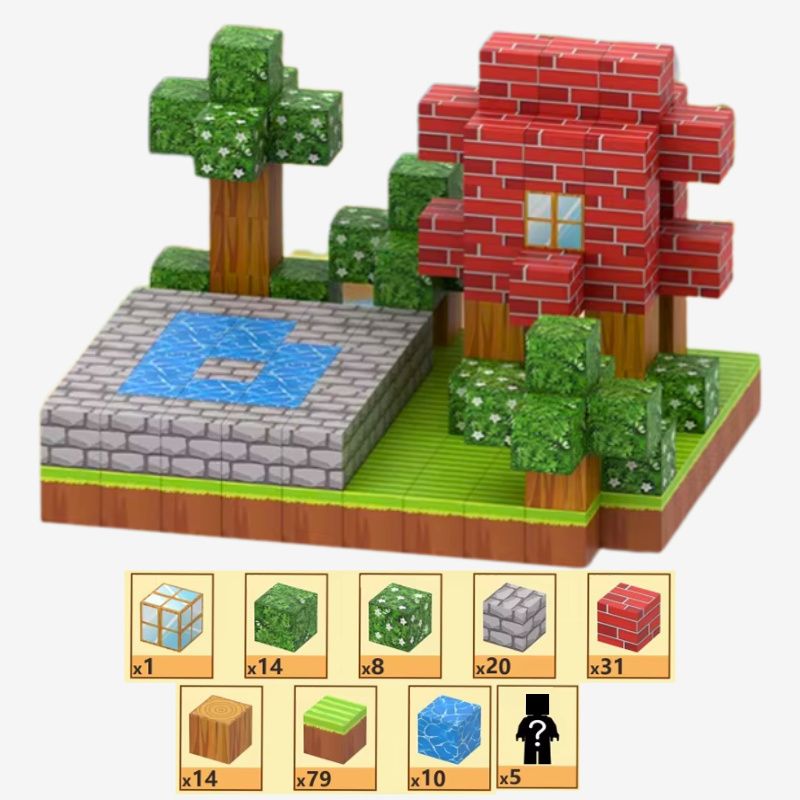Pool House Set - 177pcs