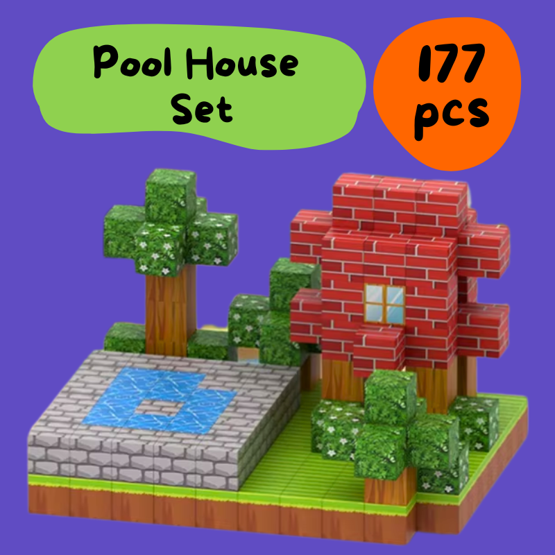 Pool House Set - 177pcs