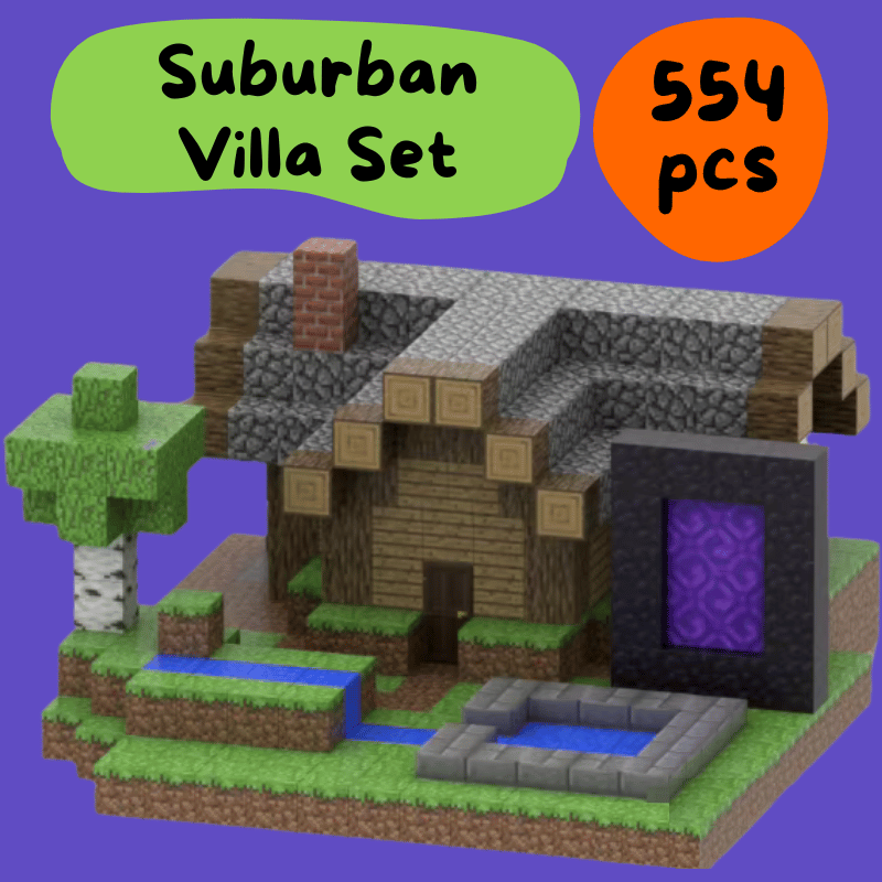 Suburban Villa Set - 554pcs