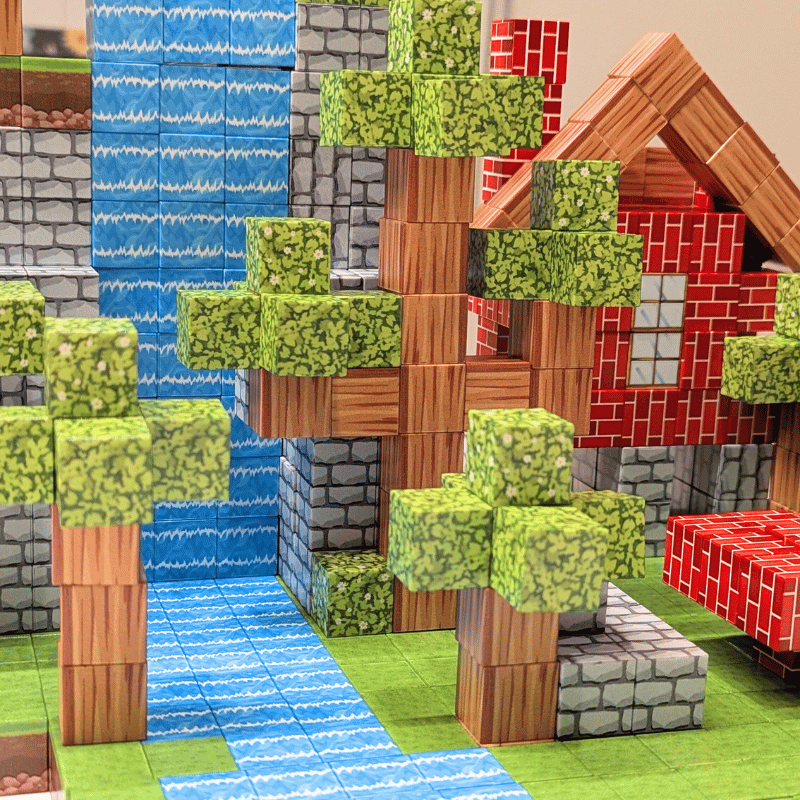 500pc Magnetic Building Blocks Set
