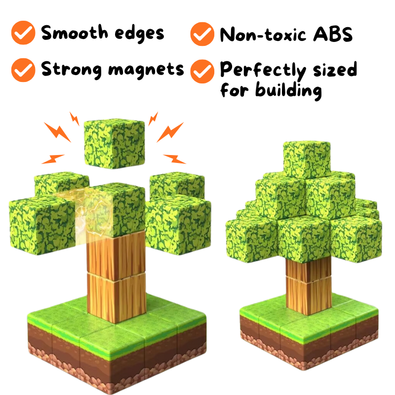 Magnetic Building Blocks Set