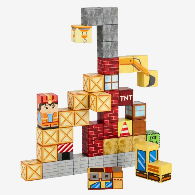 Construction Site Travel Tin - 49pcs