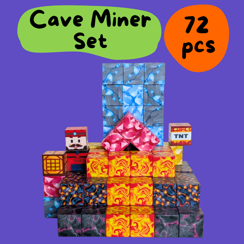Cave Miner Set - 72pcs