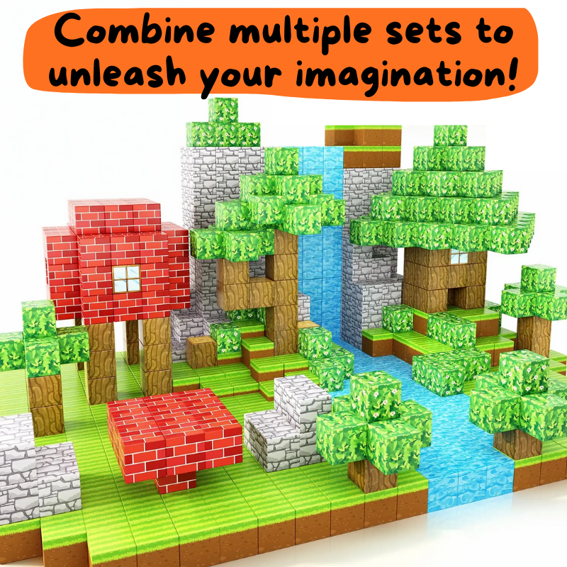 Magnetic Building Blocks Set