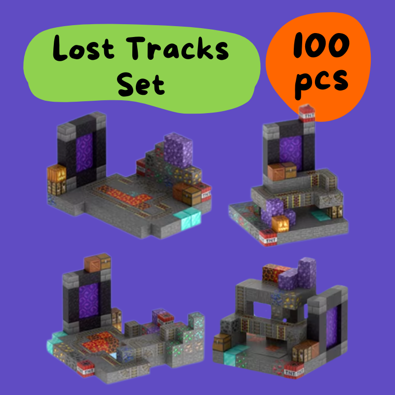 Lost Tracks Set - 100pcs
