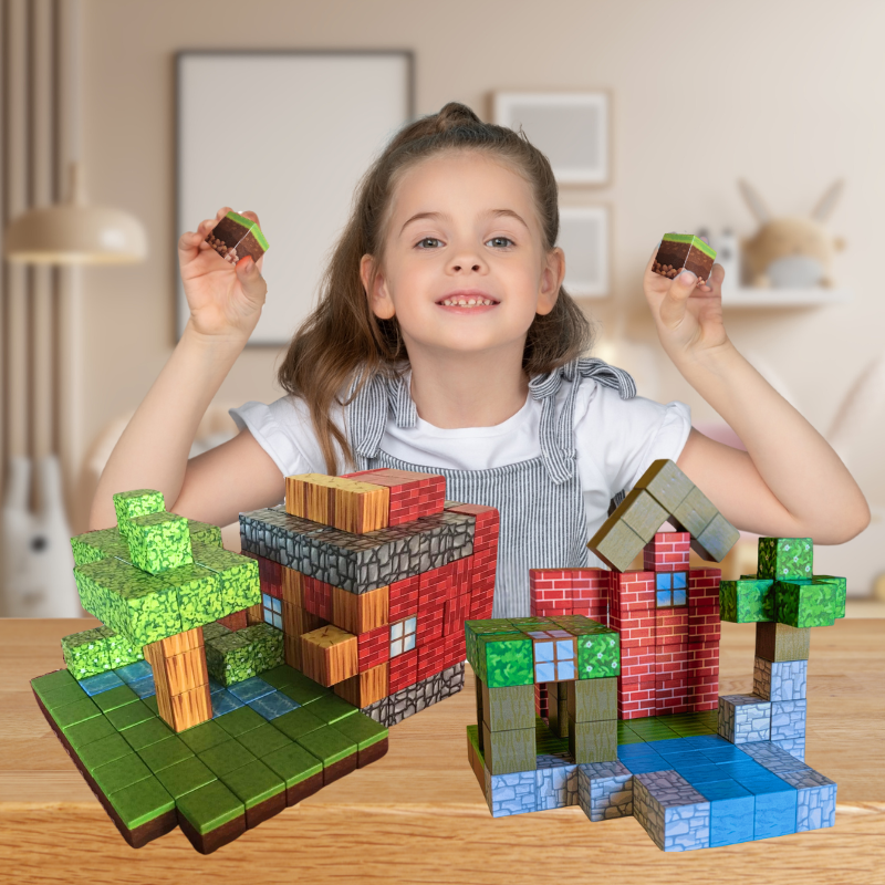 Magnetic Building Blocks Set
