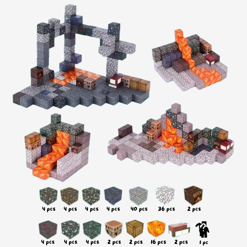 Mine Exploration Set - 128pcs