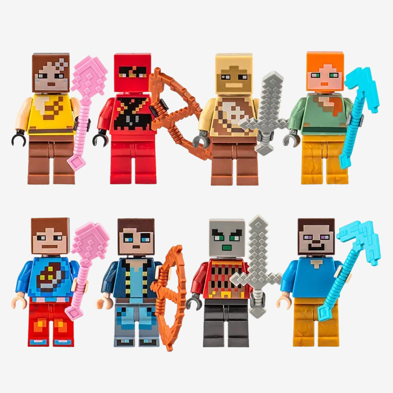 Add-On Mini Figurines - 8pcs