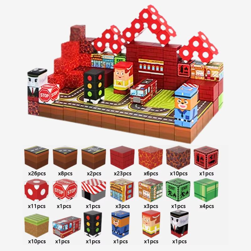 Mountain Fire Station Set - 120pcs
