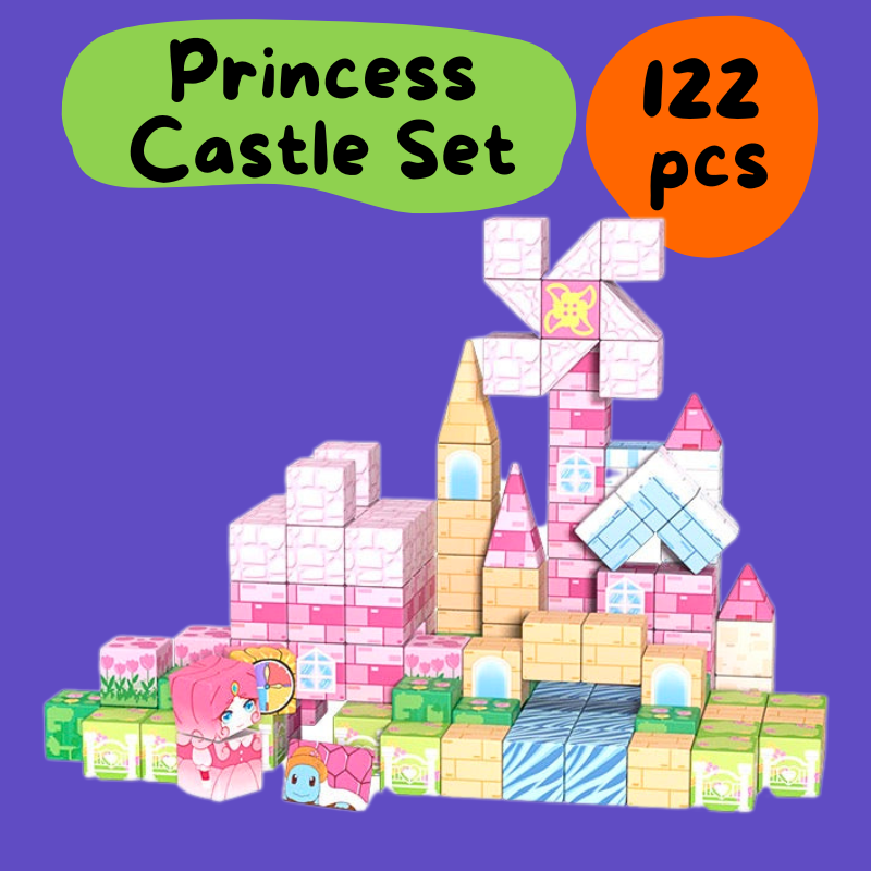 Princess Castle Set - 122pcs or 66pcs