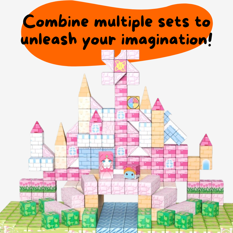 Princess Castle Set - 122pcs or 66pcs
