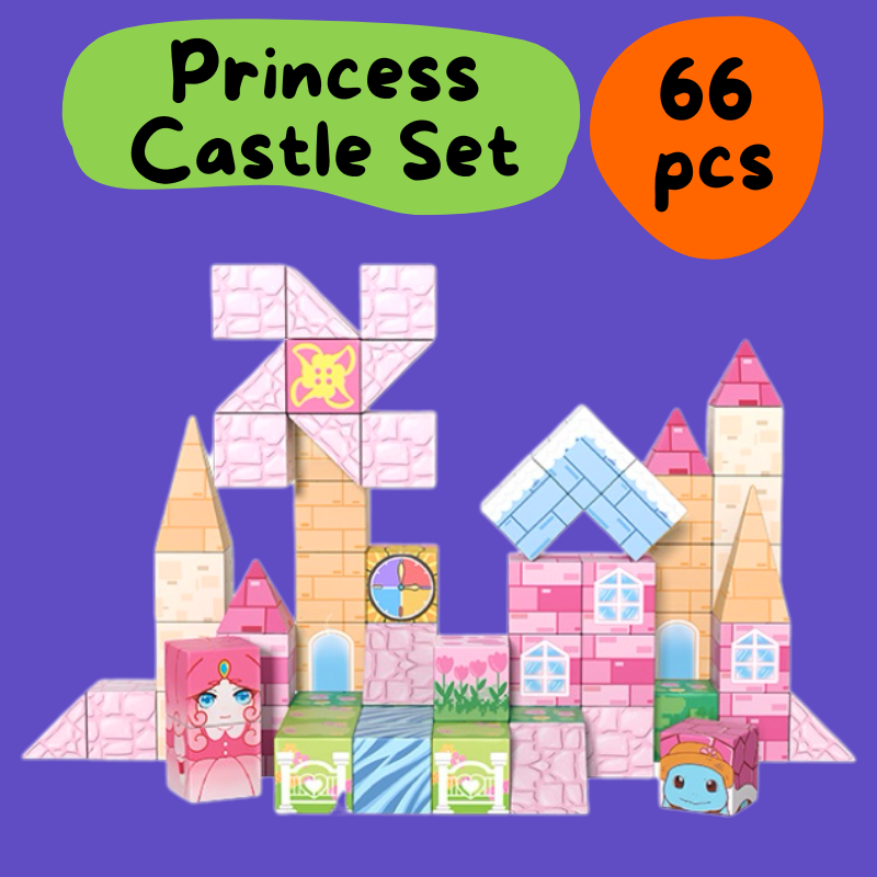 Princess Castle Set - 122pcs or 66pcs
