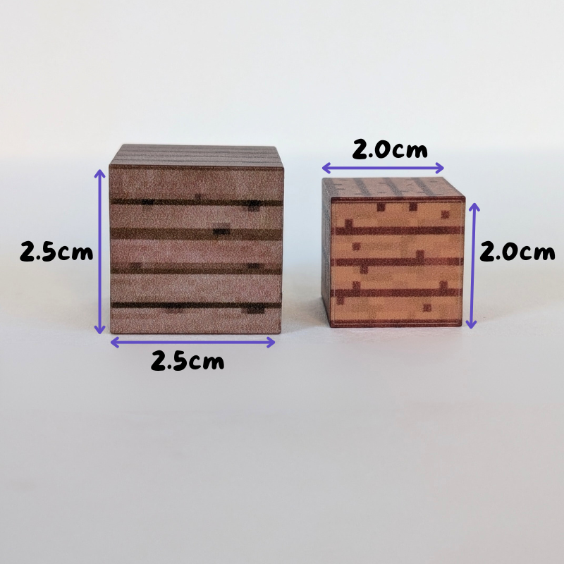 Jungle Cabin Set - 128pcs, 2.5cm