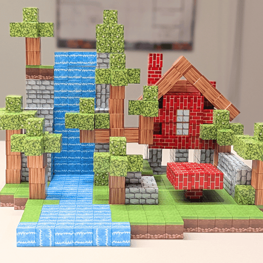 500pc Magnetic Building Blocks Set