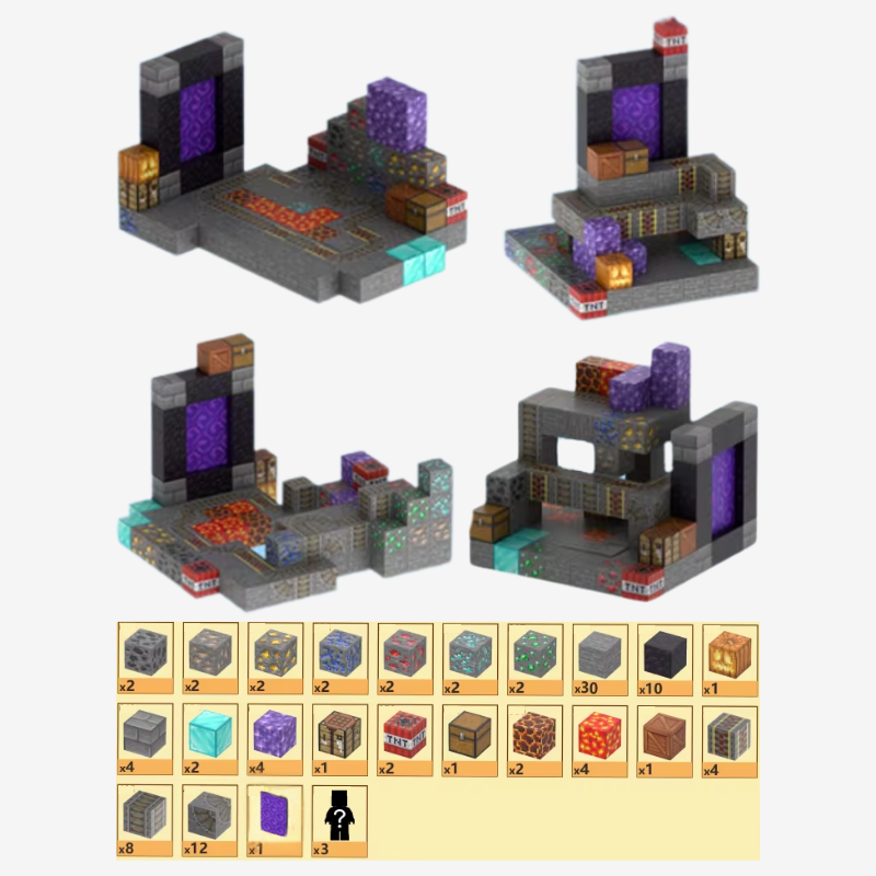Lost Tracks Set - 100pcs