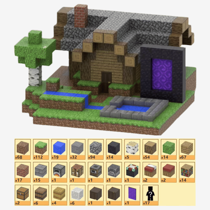 Suburban Villa Set - 554pcs