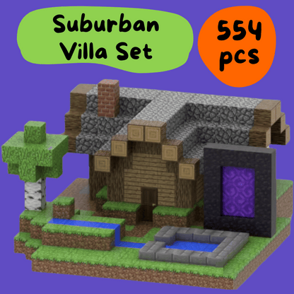 Suburban Villa Set - 554pcs