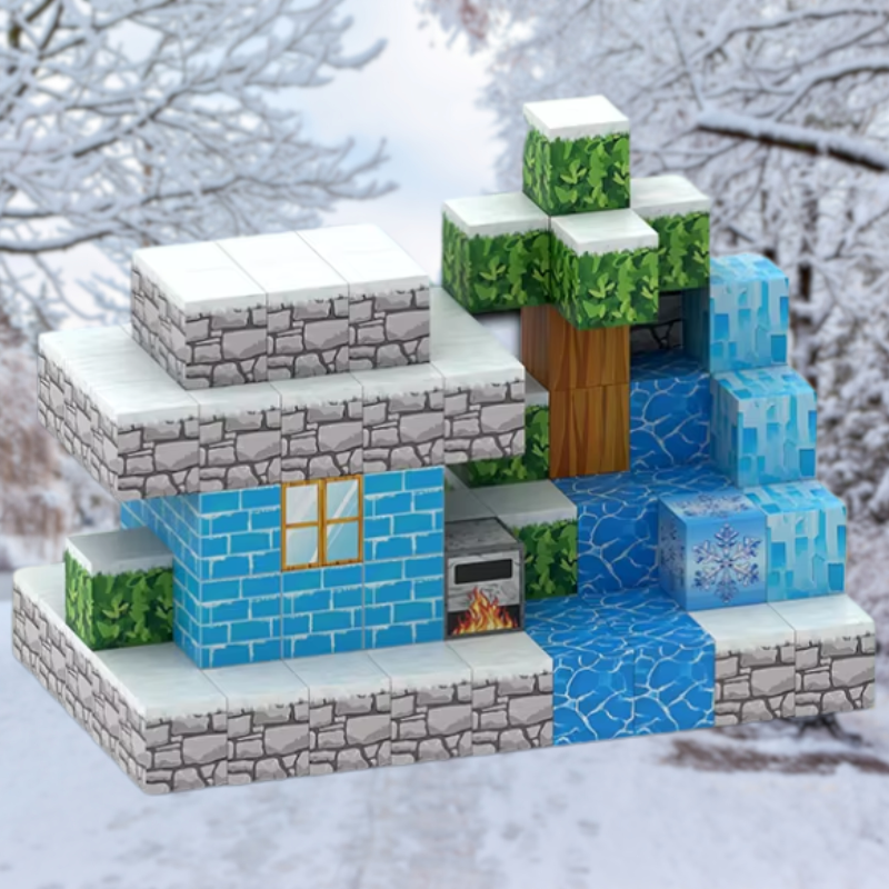 Snowy Cottage Set - 110pcs