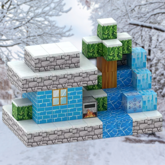 Snowy Cottage Set - 110pcs
