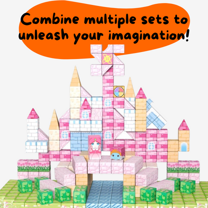 Princess Castle Set - 122pcs or 66pcs