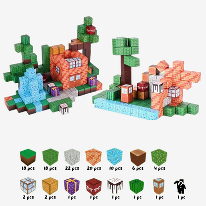 Private Garden Set - 108pcs, 2.5cm