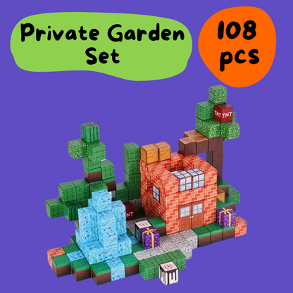 Private Garden Set - 108pcs, 2.5cm
